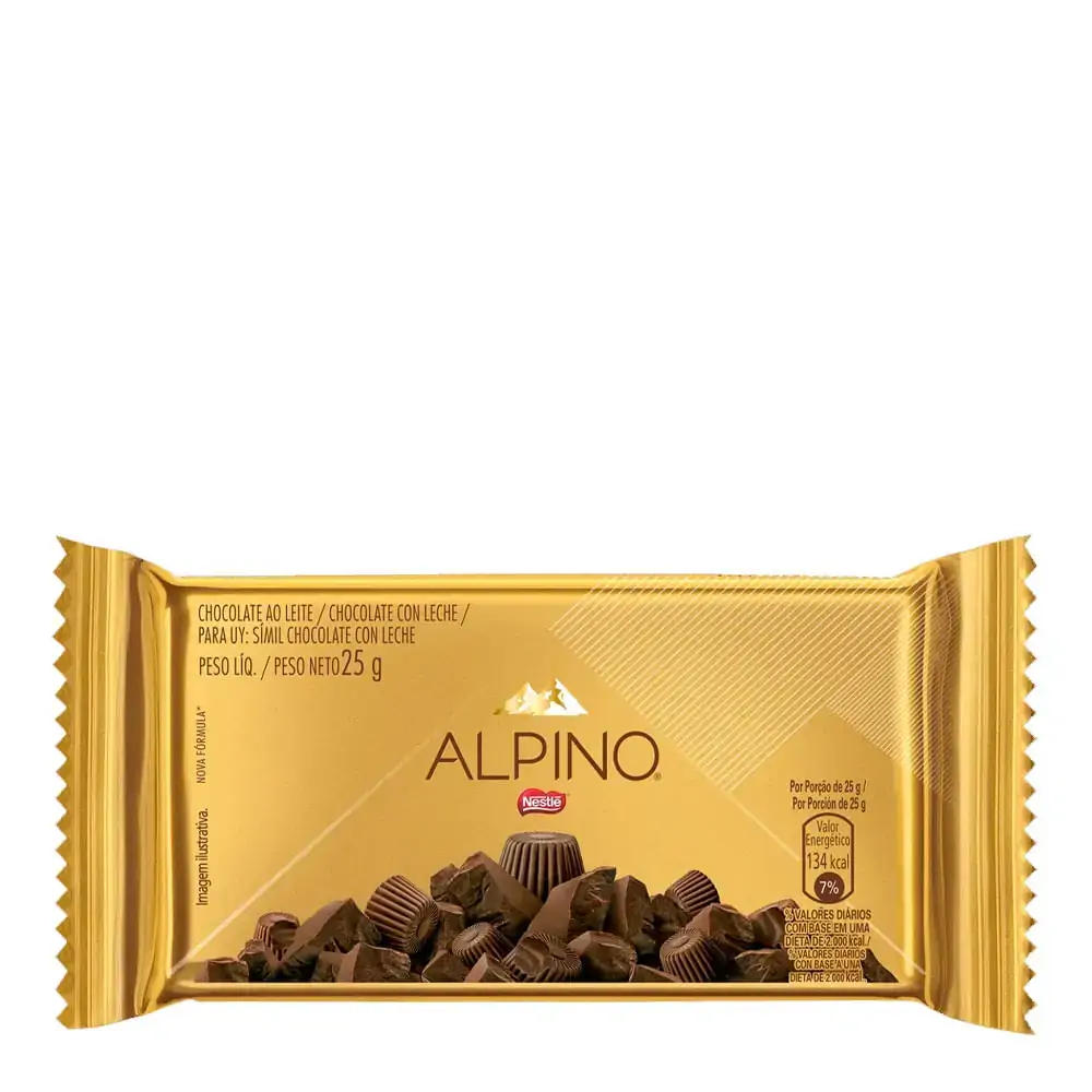 Chocolate ALPINO ao Leite 25g