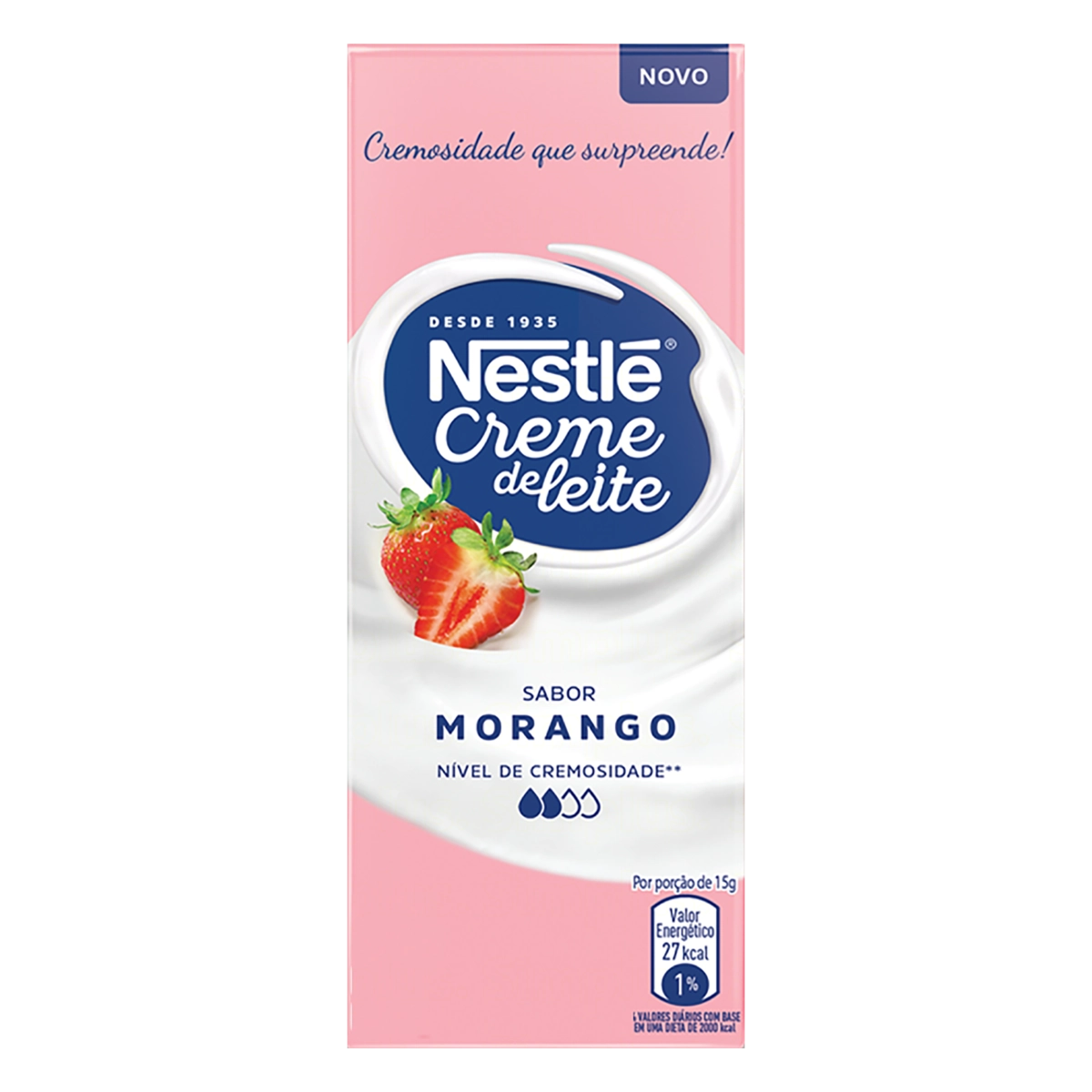 Creme De Leite Morango Nestlé Caixa 190g