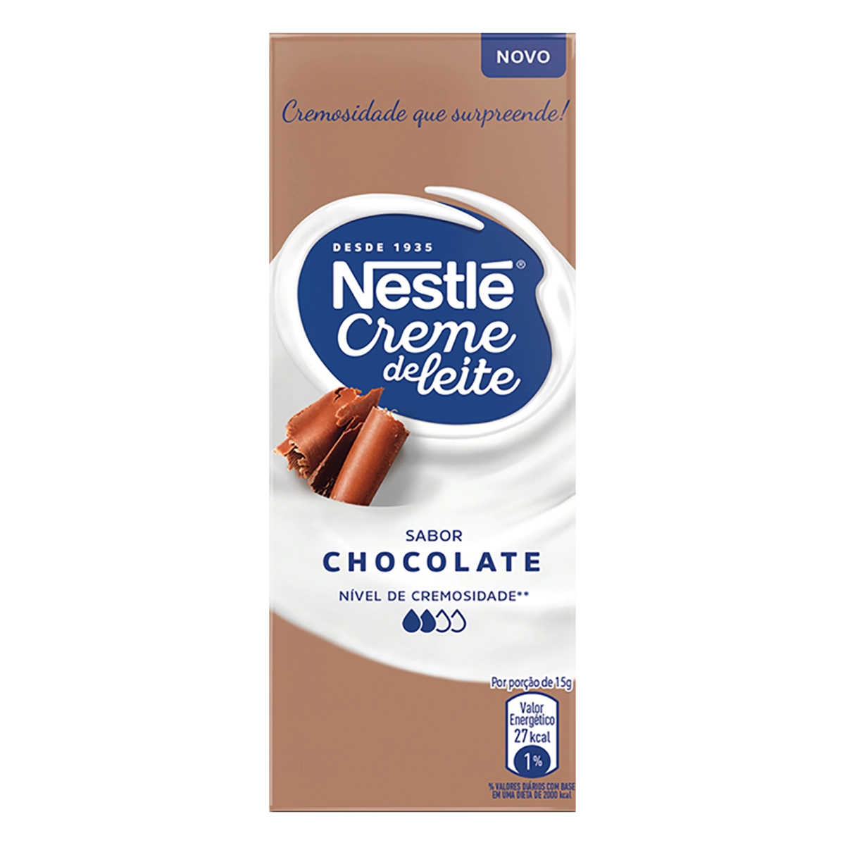 Creme De Leite Chocolate Nestlé Caixa 190g