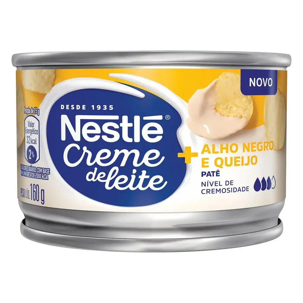 Nestlecremedeleitepatealhonegro48x160gbr