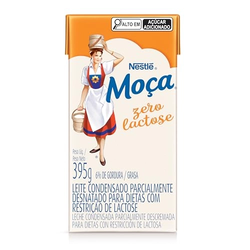Leite Condensado MOÇA Zero Lactose Caixinha 395g