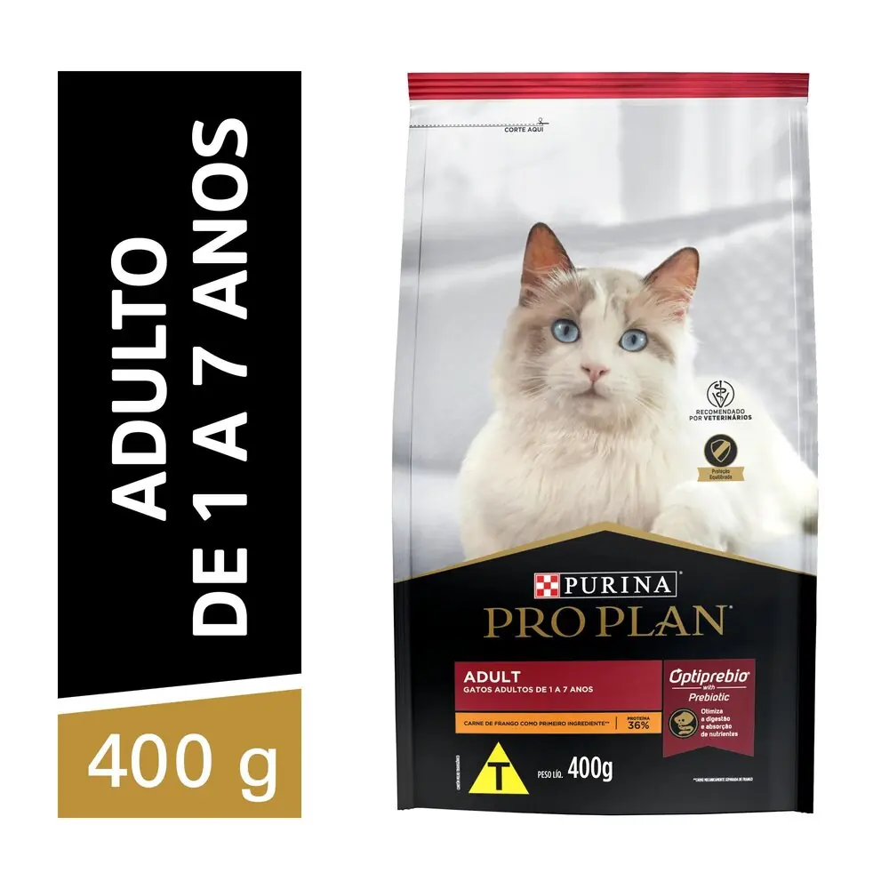 Pro Plan Gatos Adultos Frango E Arroz 400g
