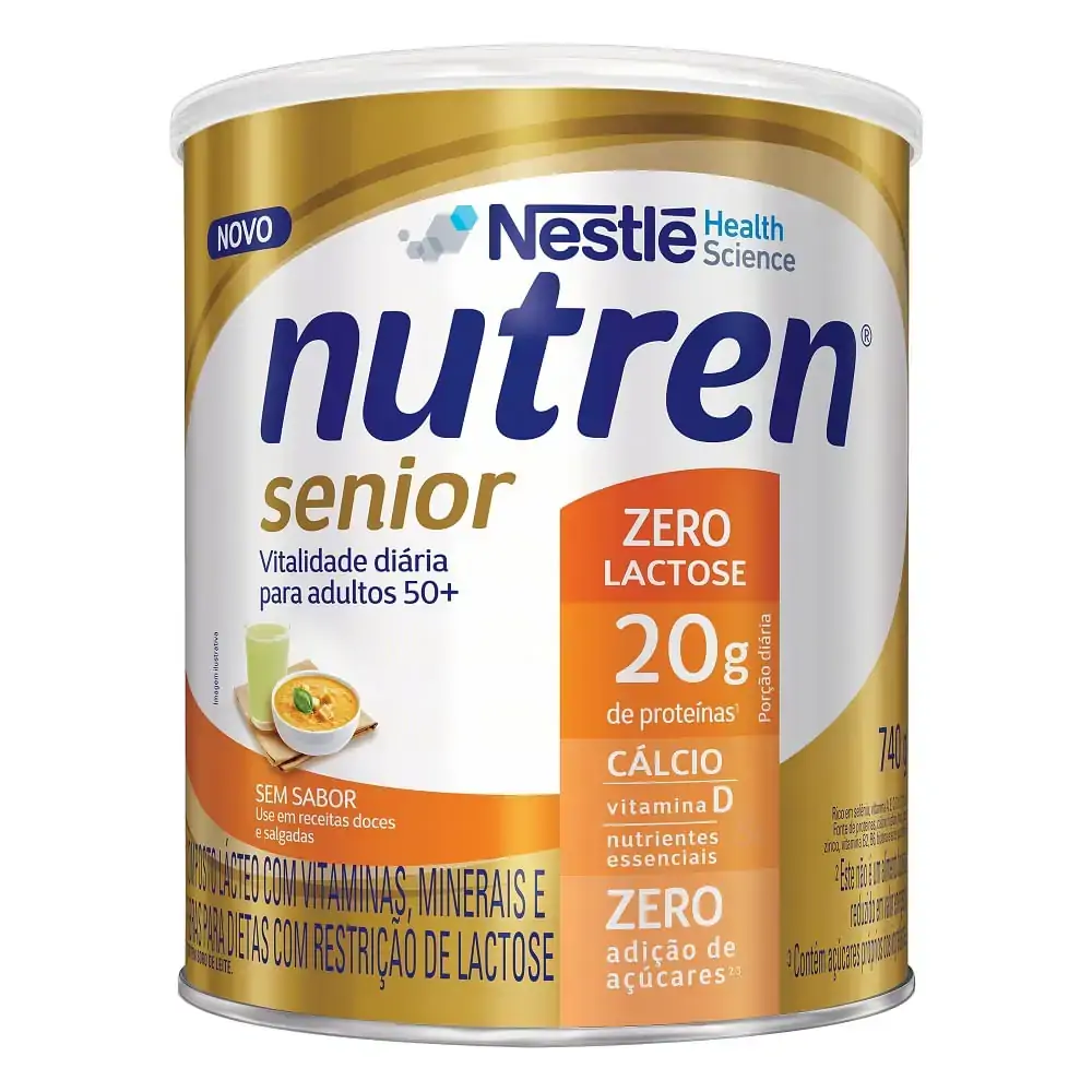 Nutrensenior Pozerolact S/sabor 6x740gbr