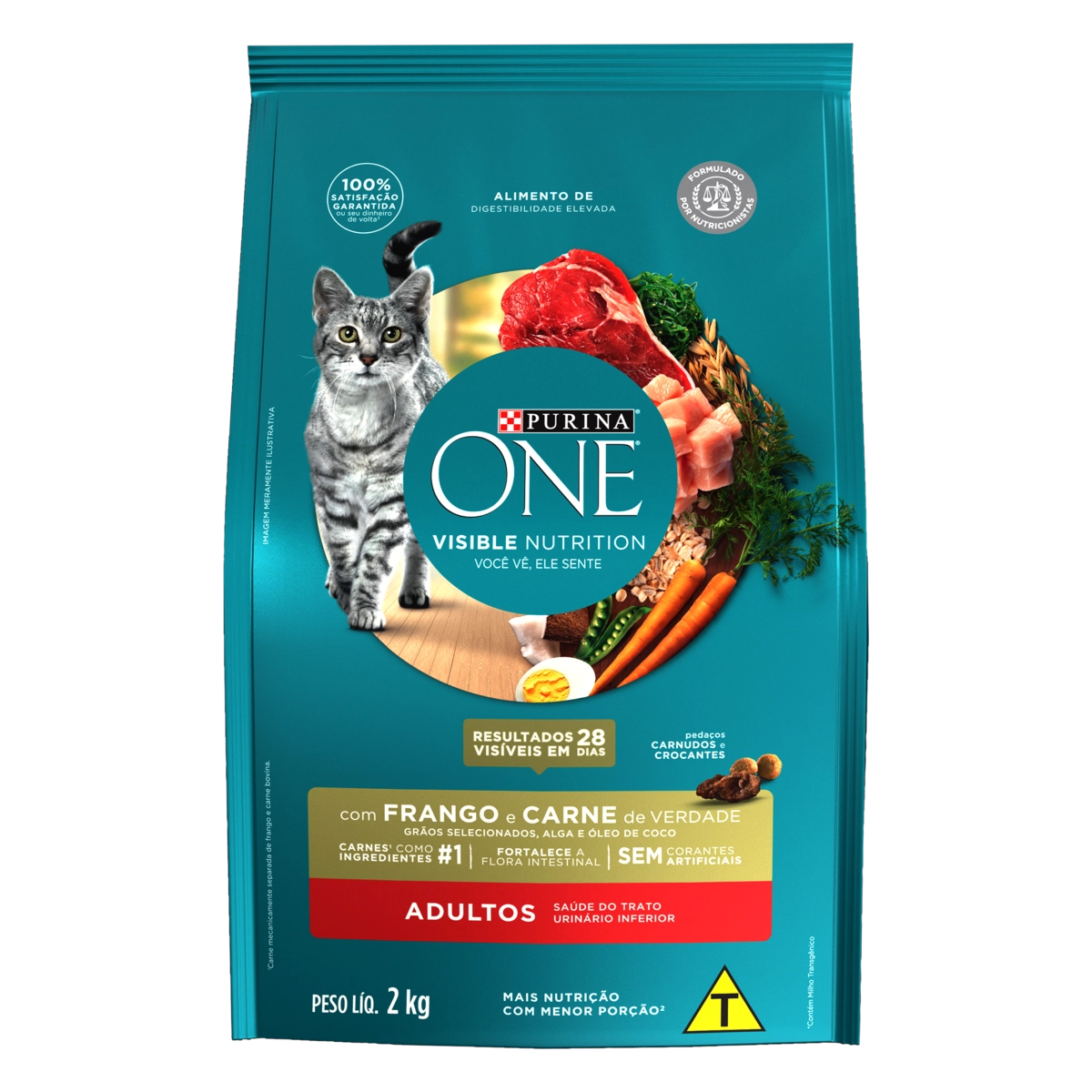 Onecatadulto C/frango Carnedevdd6x2kgbr