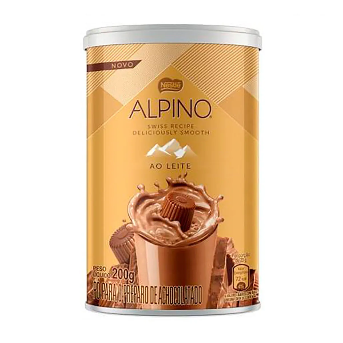 Achocolatado Em Pó Alpino Nestlé 200 g
