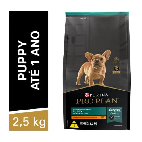 Ração Pro Plan Cães Filhotes Raças Pequenas Frango 2,5kg