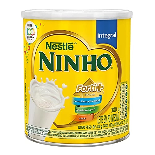 Leite Pó Integral Ninho Lata 380g