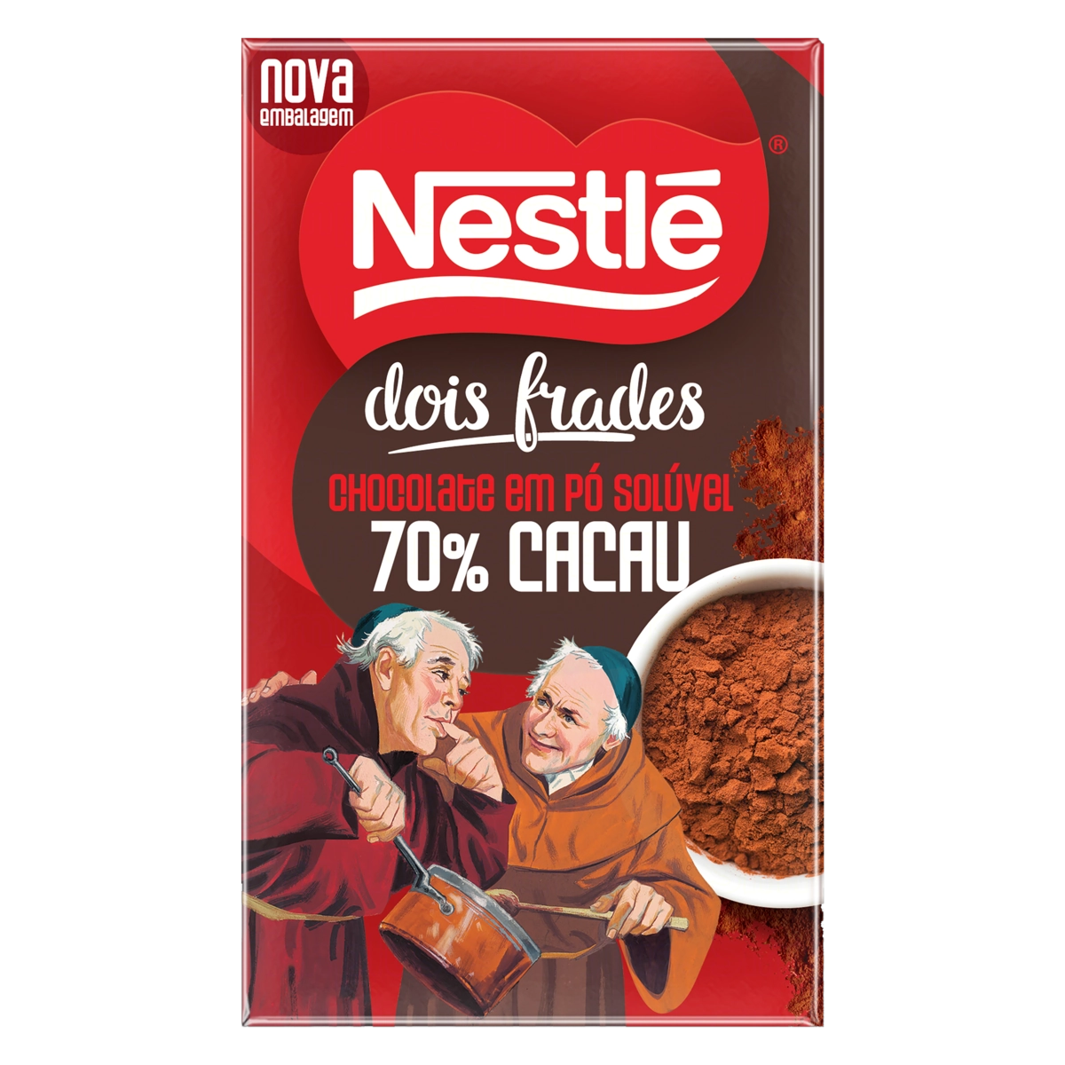 Chocolate em Pó NESTLÉ Dois Frades 70% Cacau 200g