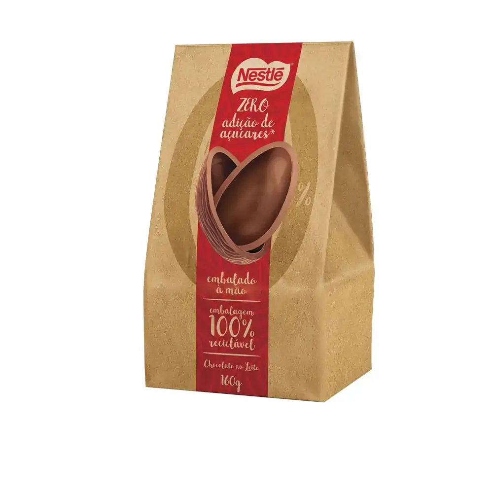 Nestle Ovo Depasc Zero Acucar 12x160g Br