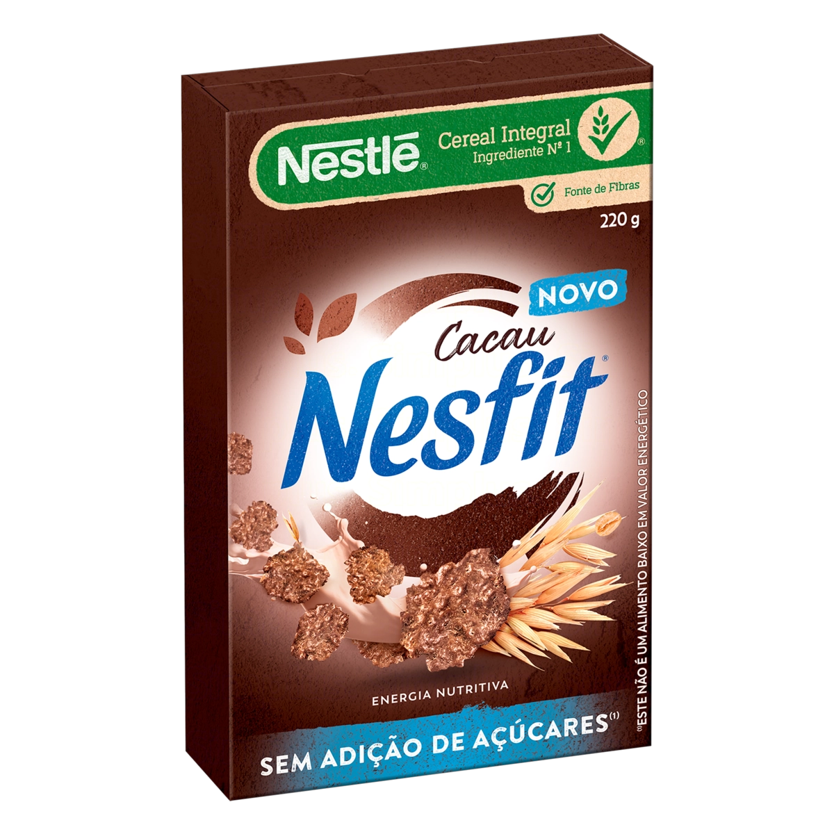 Cereal Matinal Integral Cacau Nesfit Caixa 220g