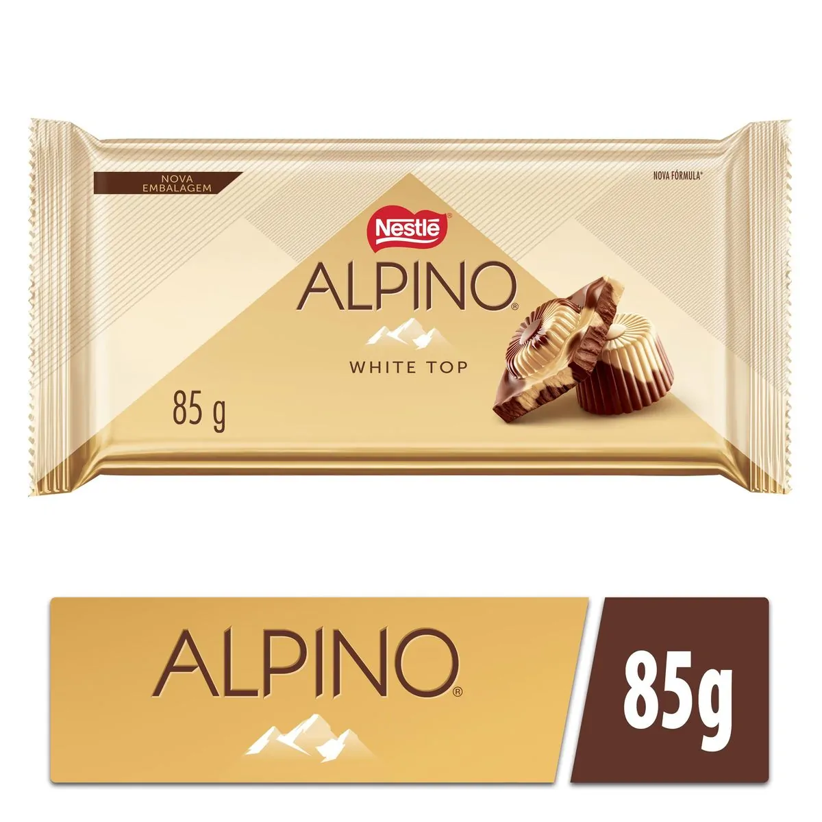 Chocolate ALPINO White Top 85g