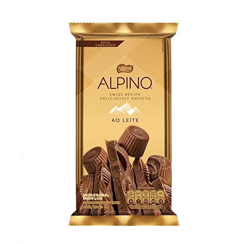 Chocolate Ao Leite Alpino Pacote 85g