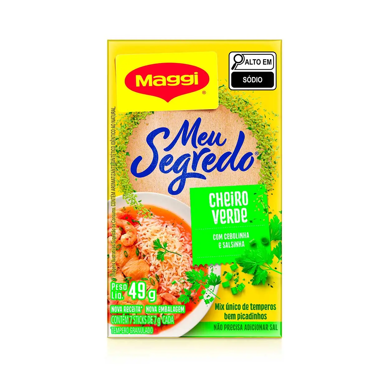 Tempero Maggi Meu Segredo Cheiro Verde 49g