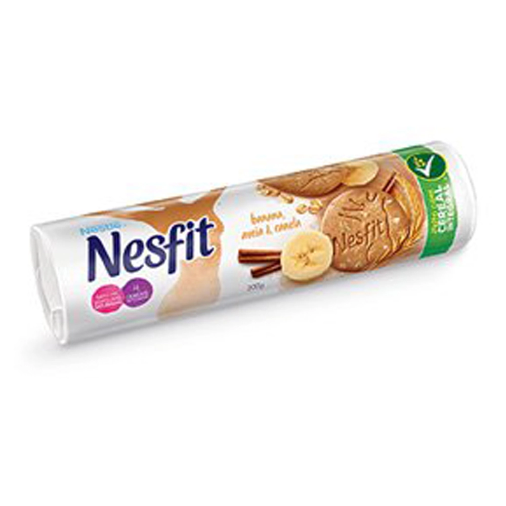 Bisc Nesfit 160g Banana Aveia Canela