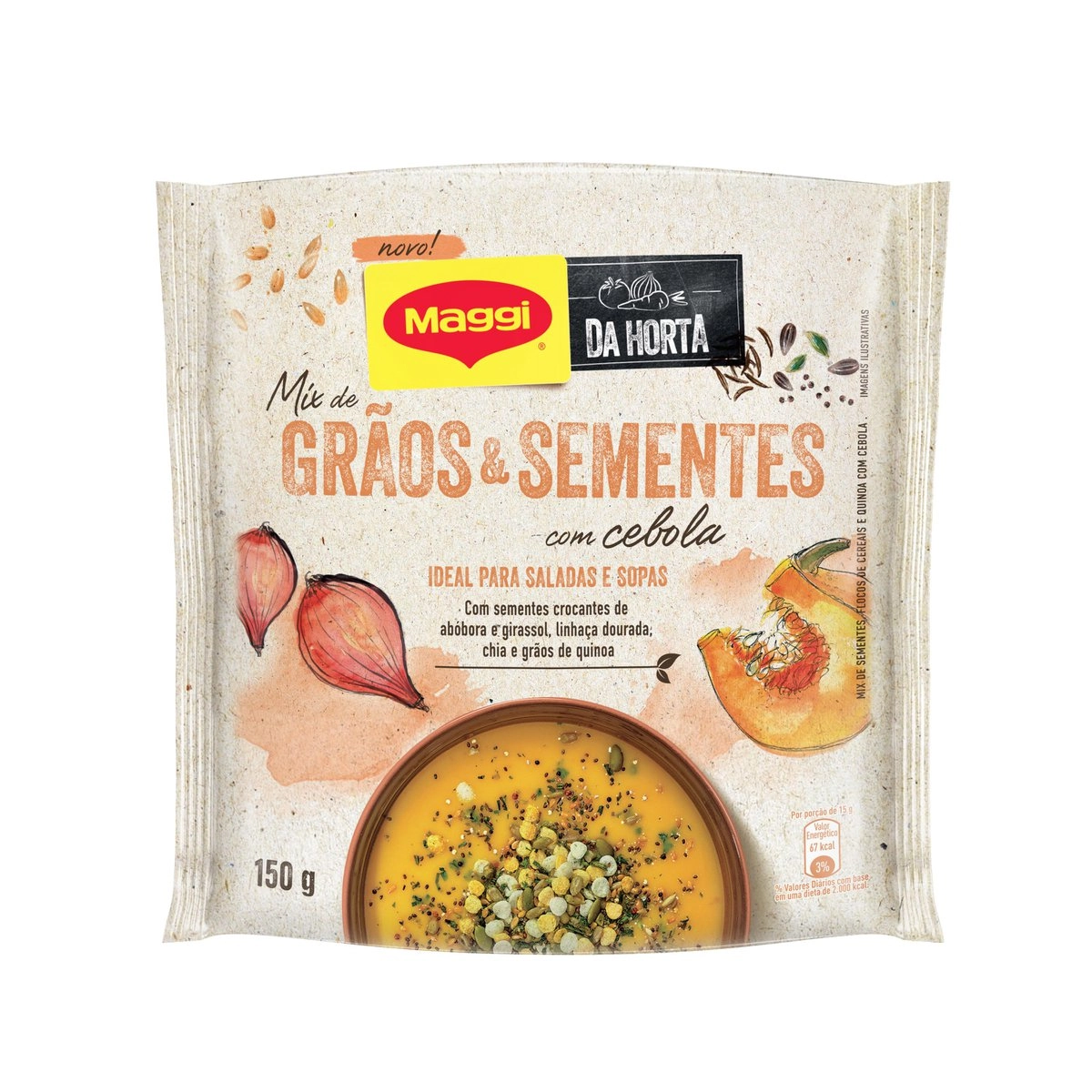 MAGGI da Horta Grãos e Cebola 150g
