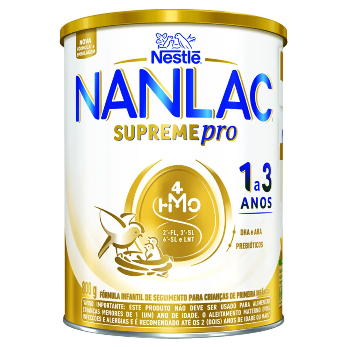 Fórmula Infantil Nanlac Supreme Lata 800g