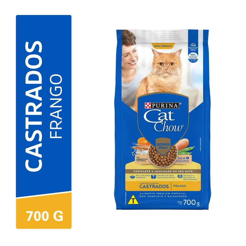 Al.gatos Cat Chow Esp.700g Castrados