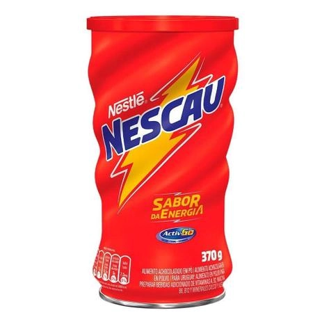 Achocolatado Pó Nescau Lata 370g Edição Especial Liga 2021