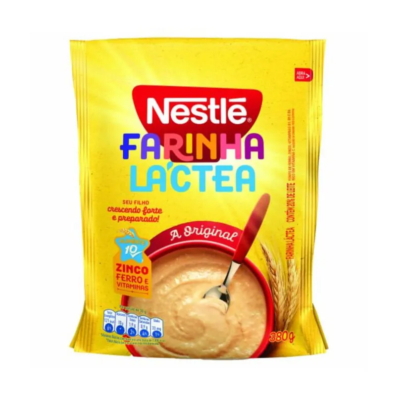 Farinha Láctea NESTLÉ Tradicional 380g