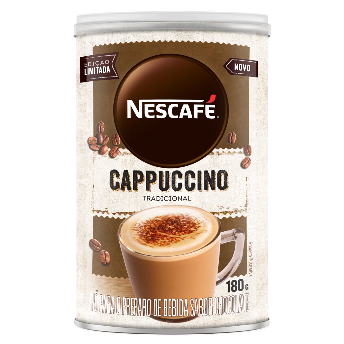 Nescafe Cappuccino Trdl Lata 24x180g Br