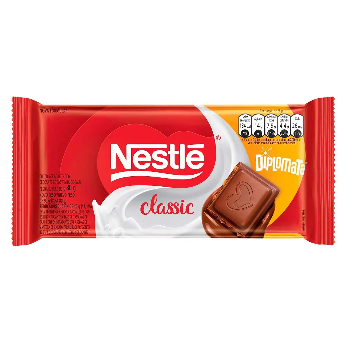Chocolate Diplomata Tablete 80g