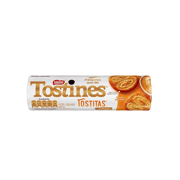 Biscoito Tostines Tostitas Pacote 100g