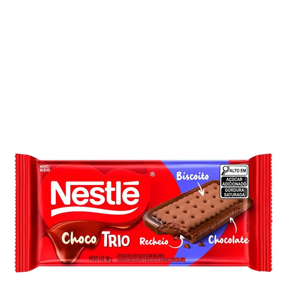 Chocotrio Nestlé Chocolate 90g