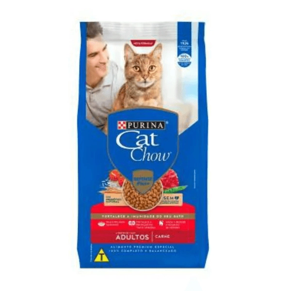 Cat Chow Ps Adulto Carne 1kg