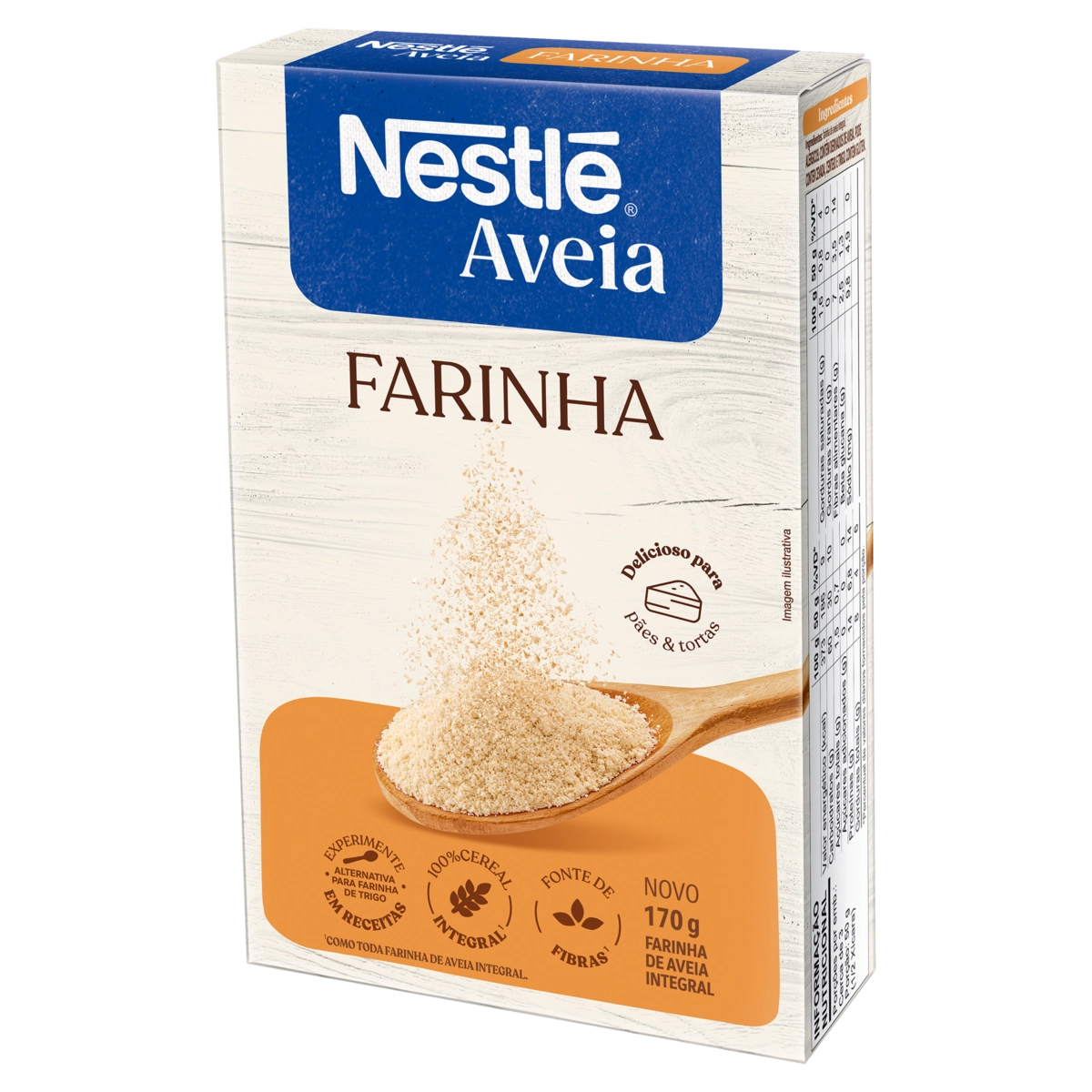 Farinha de Aveia Integral Nestlé Caixa 170g