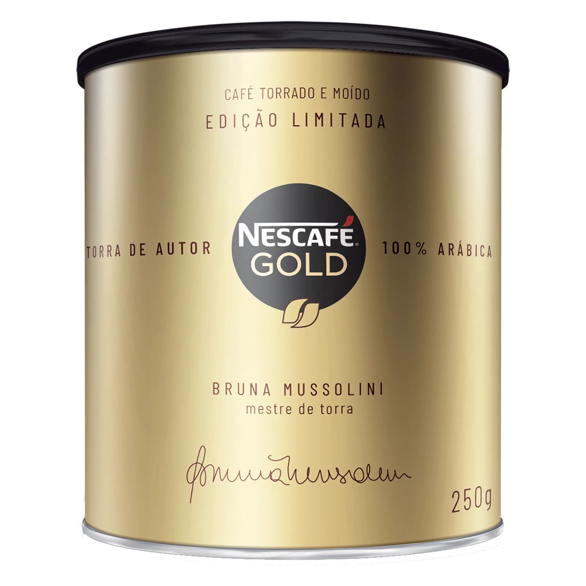 Café Torrado E Moído Nescafé Gold Torra De Autor Bruna Mussolini Lata 250g