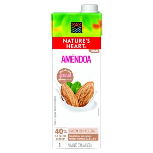 Bebida à Base De Amêndoa Natures Heart Caixa 1l