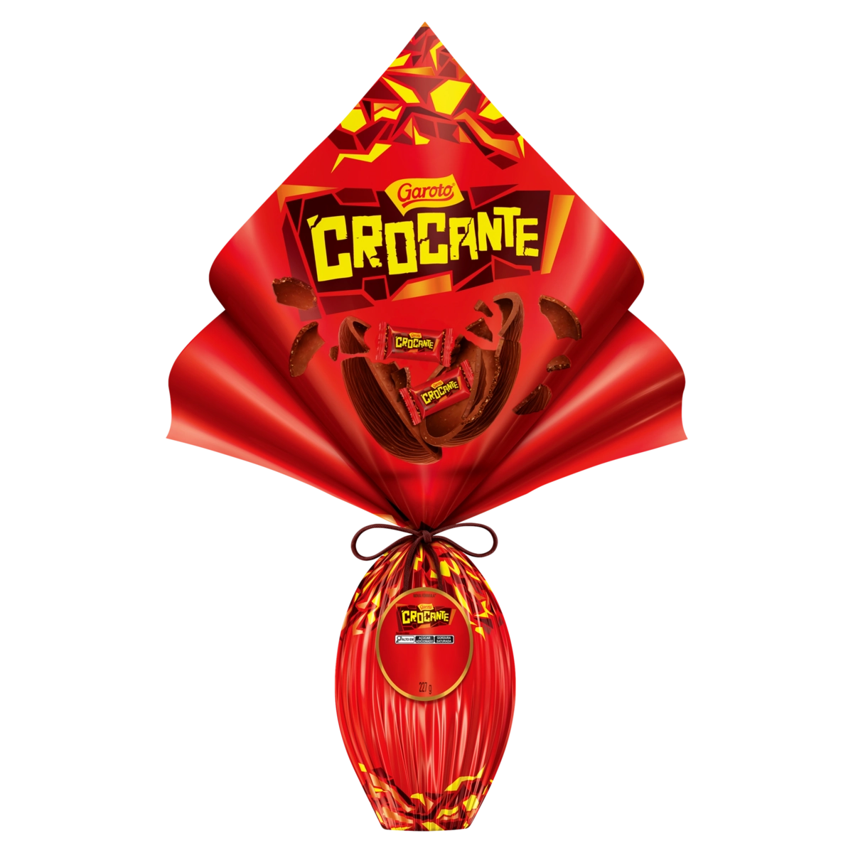 Ovo De Páscoa Ao Leite Crocante Garoto 227g