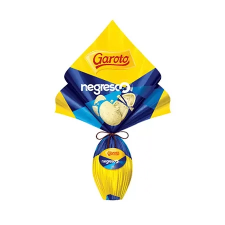Ovo De Páscoa Branco Negresco Garoto 240g