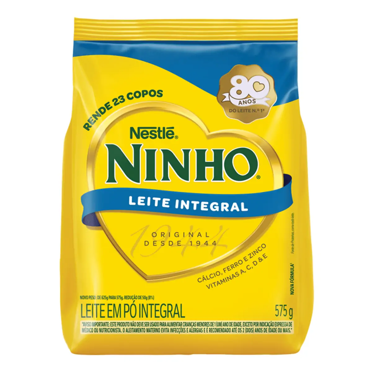 Leite em Pó Ninho Integral Sachê 575g
