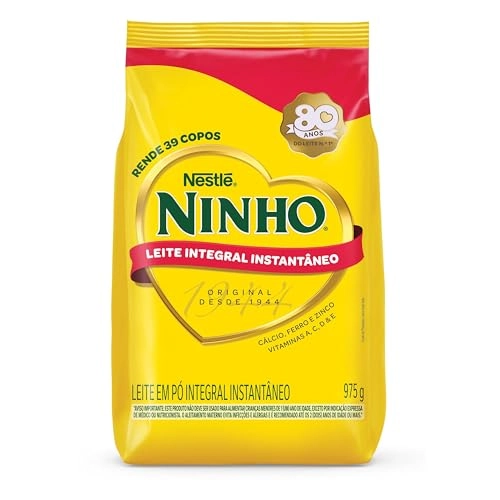 Leite Pó Instantâneo Integral Ninho Pacote 975g