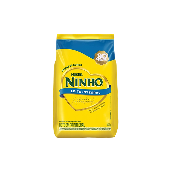 Leite Pó Integral Ninho Pacote 350g