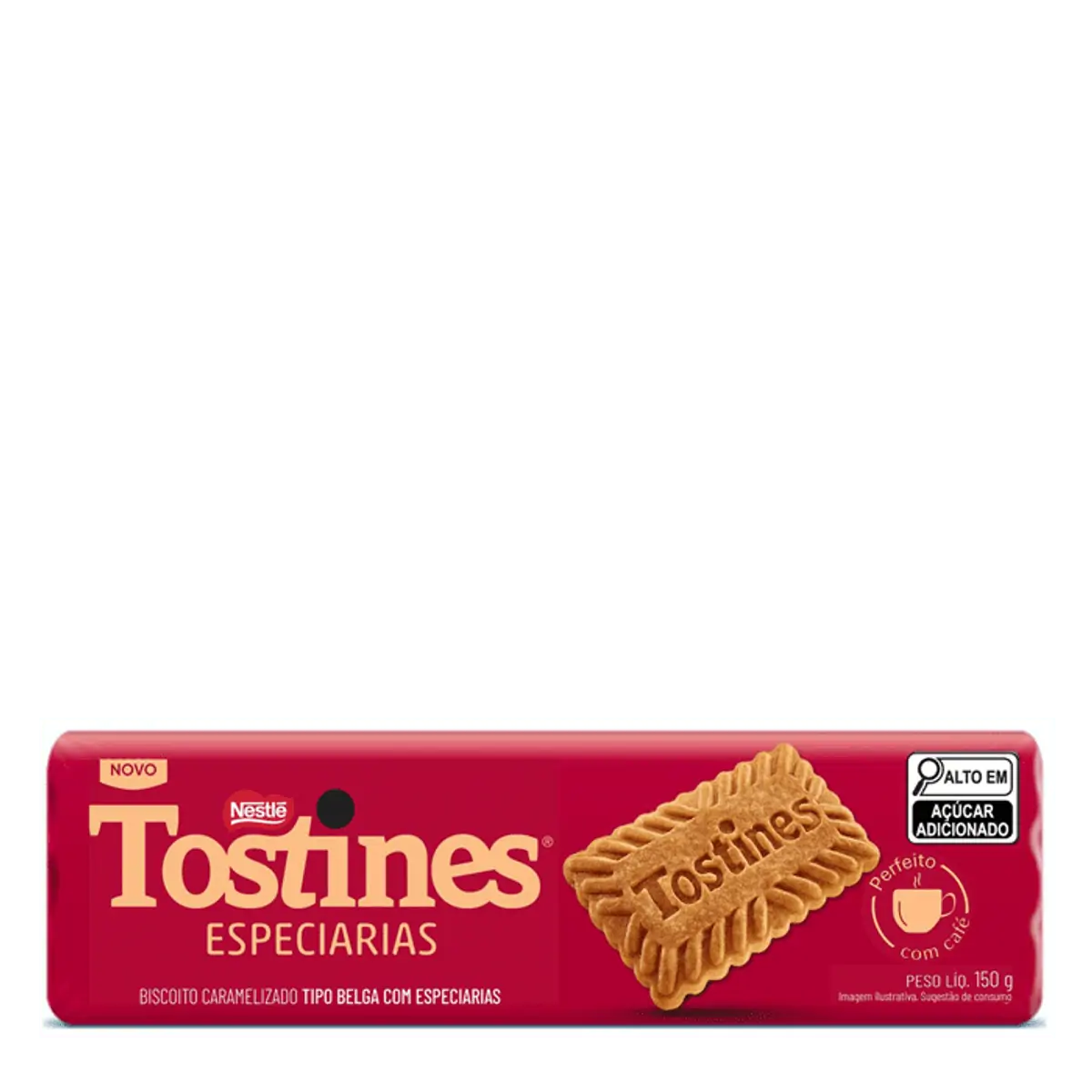 Biscoito Belga Tostines Especiarias Pacote 150g