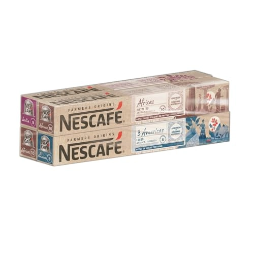 Kit Café Em Cápsula Torrado E Moído Ristretto áfricas Espresso E Lungo 3 Américas Espresso índia Nes
