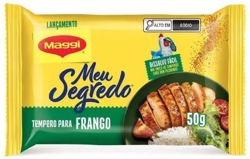Tempero Maggi Meu Segredo Pó Frango Pacote 50g
