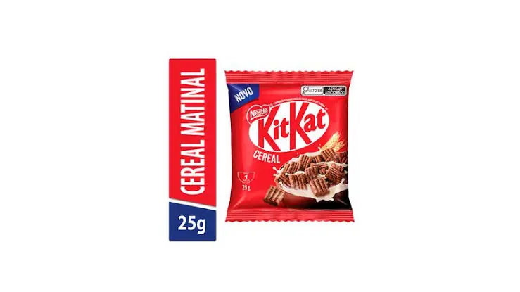 Cereal Matinal Chocolate Kitkat Pacote 25g