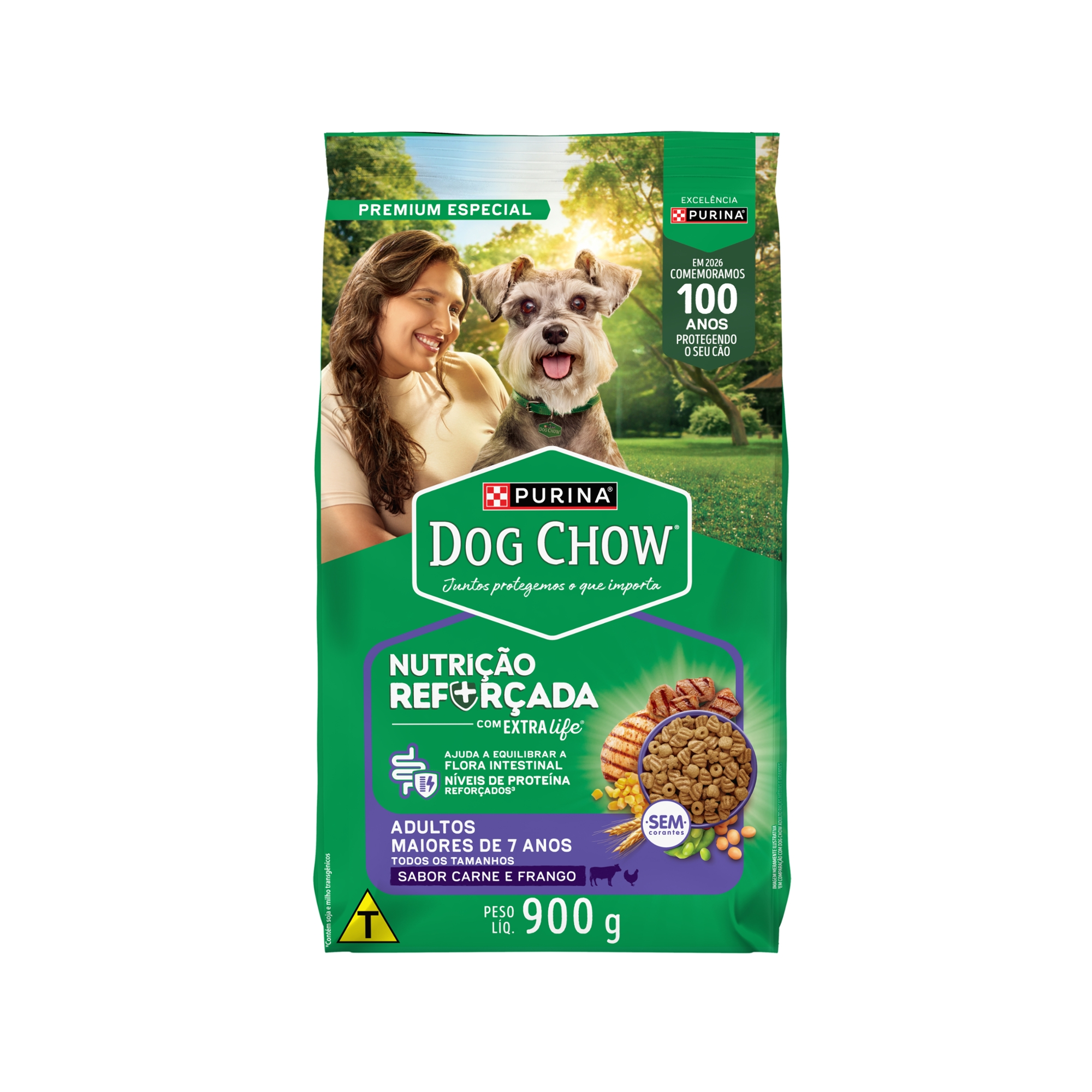 Racao Dog Chow 900g Adulto 7