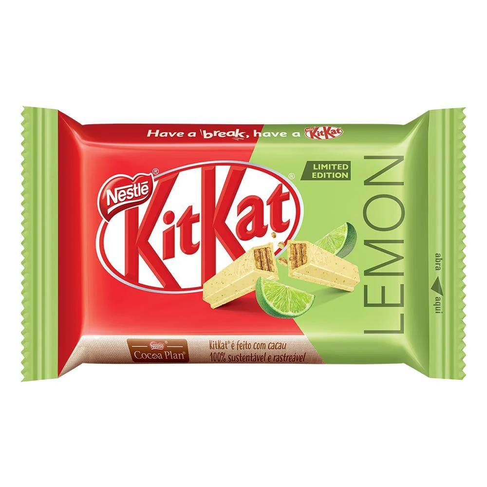 Wafer Lemon Kitkat Pacote 41,5g