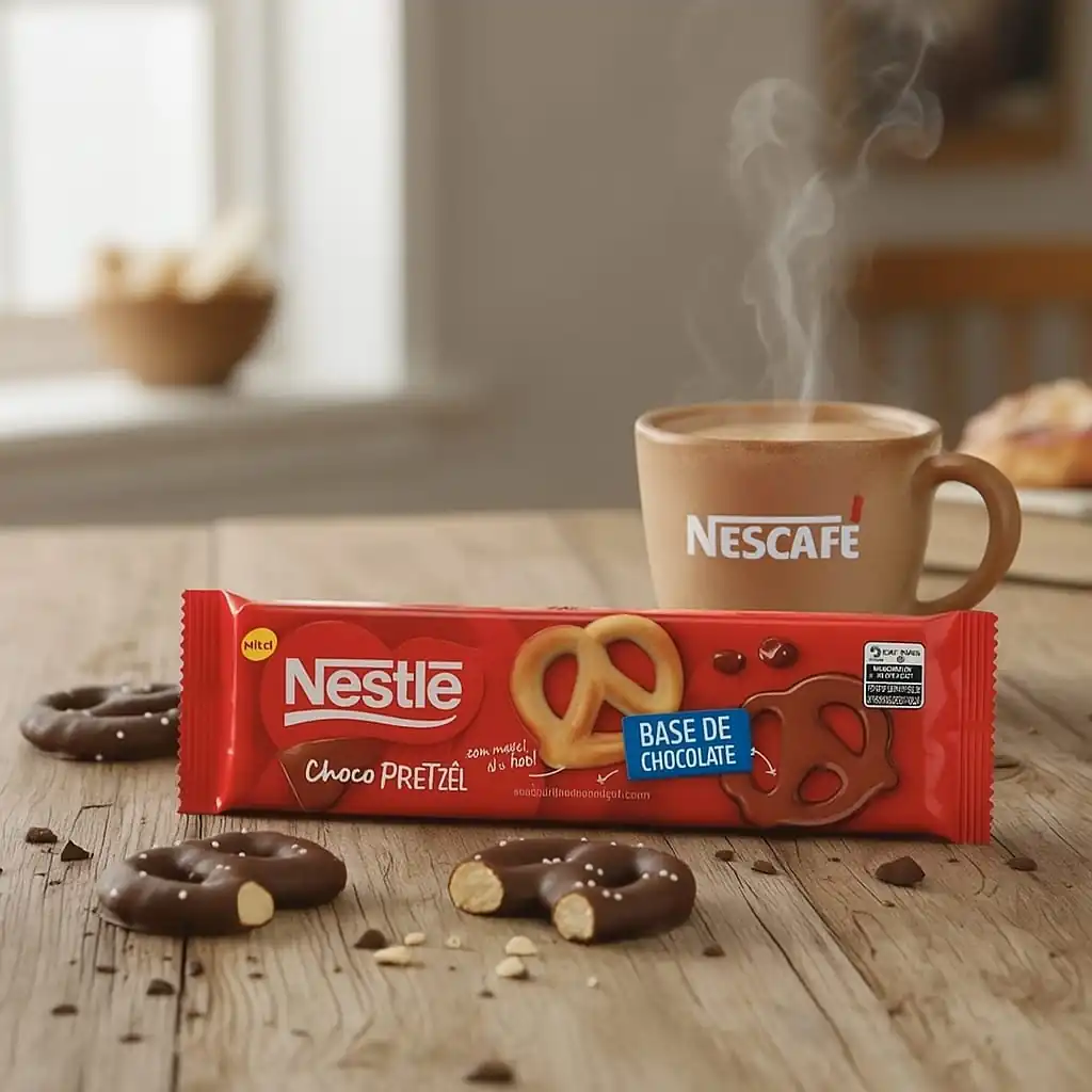 Biscoito Choco Pretzel 80g Nestle