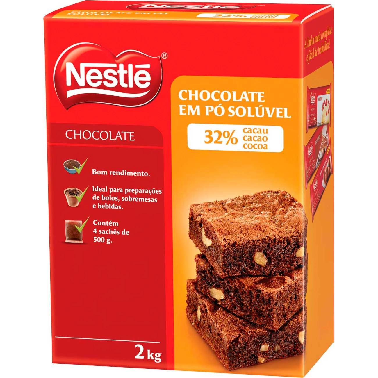 Chocolate Em Po Nestle 32 Cacau 2kg