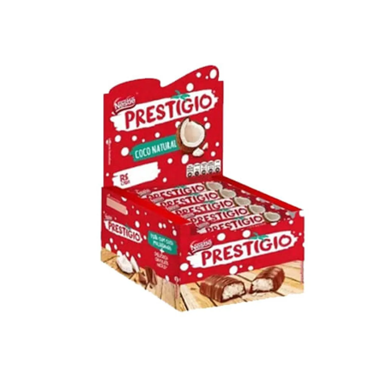 Chocolate Nestlé Prestígio 30unidade X