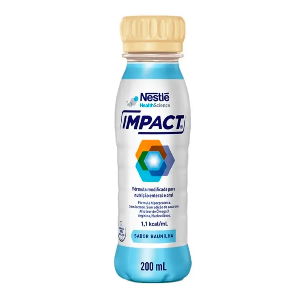 Suplemento Alimentar Nestlé Baunilha Impact 200ml