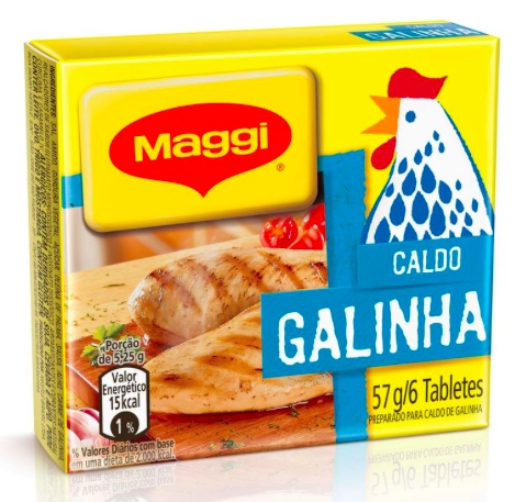 Caldo Maggi Galinha Lv6pg5 1x | Caldo De Galinha 63grs