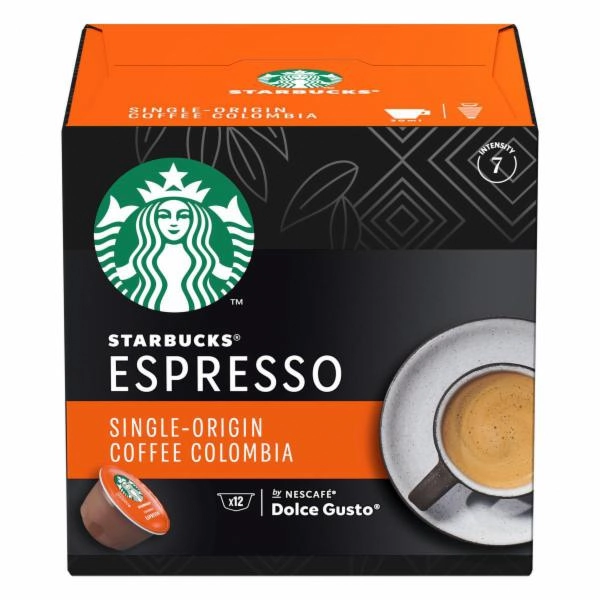 Café Em Cápsula Torrado E Moído Espresso Starbucks Single Origin Colombia Caixa 55g 10 Unidades