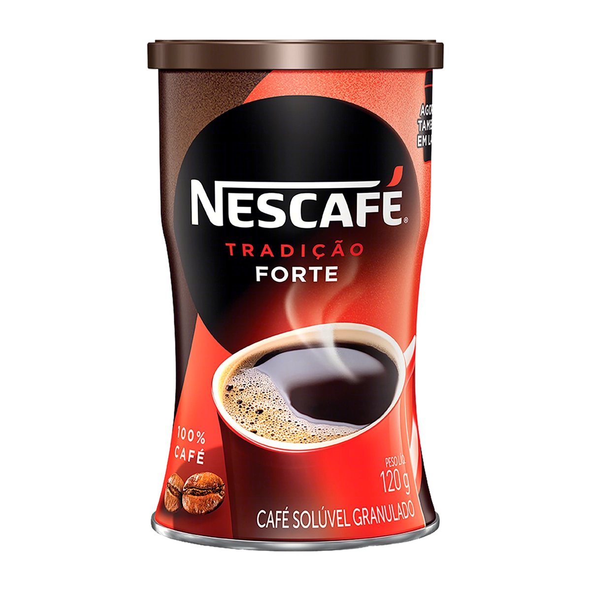Café Solúvel Granulado Forte Nescafé Tradição Lata 120g