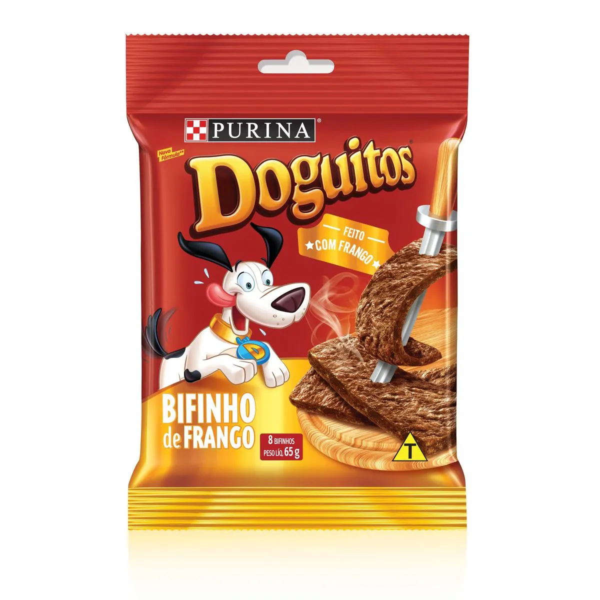 NESTLÉ PURINA DOGUITOS Petisco para Cães Bifinho Frango 65g